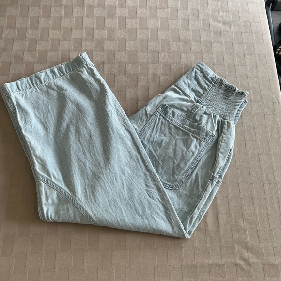 Free People We The Free Lunan Pull On Harem Cotton Pant - Picture 8 of 15